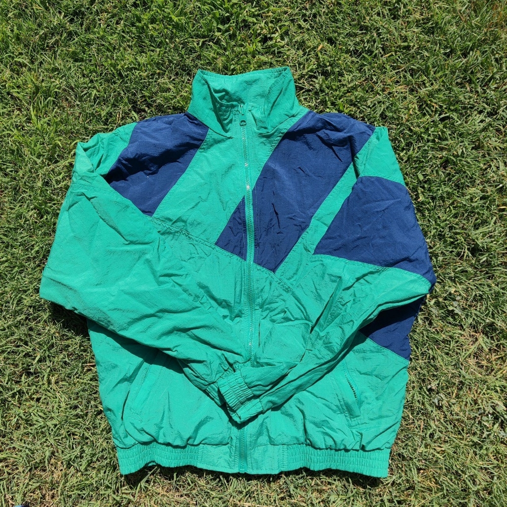 80s parachute jacket